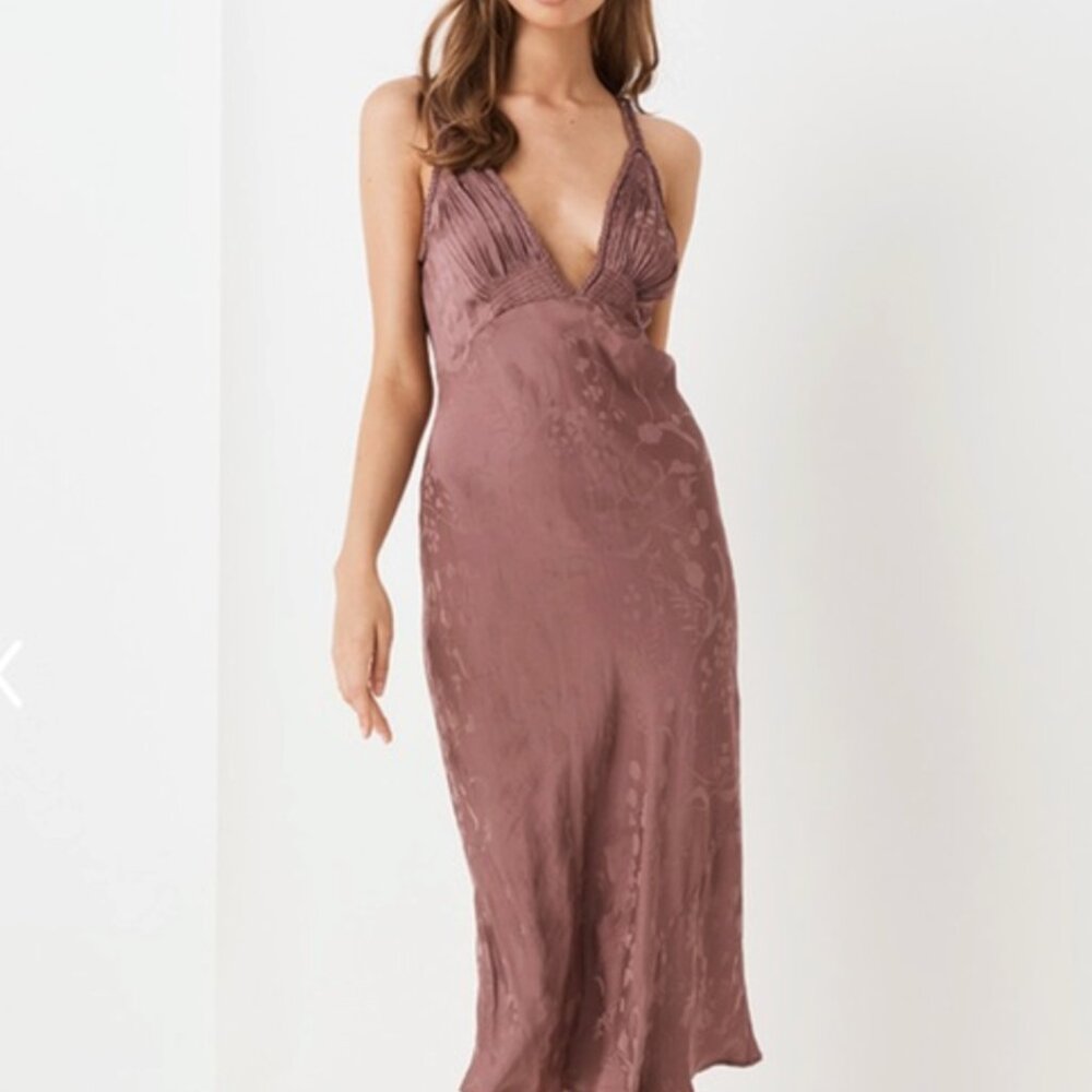 Spell & The Gypsy | Rosalie Jacquard Slip Dress - Picture 3 of 7